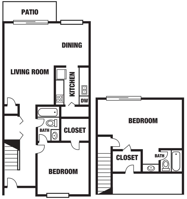 Floor Plan - Savona - Townhome