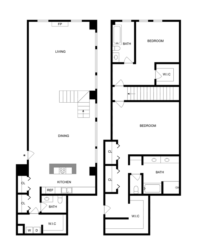 PTH | 2-Bedroom Floorplan - PTH