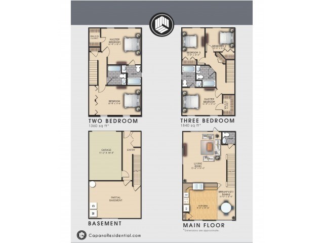 Nottingham Floor Plan - Nottingham 3x2.5 G