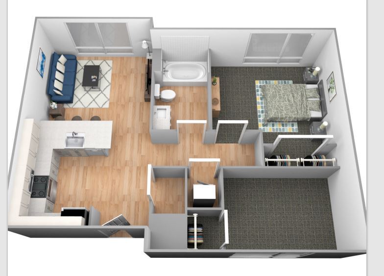 Floor Plan - Superior Townhouse + Den