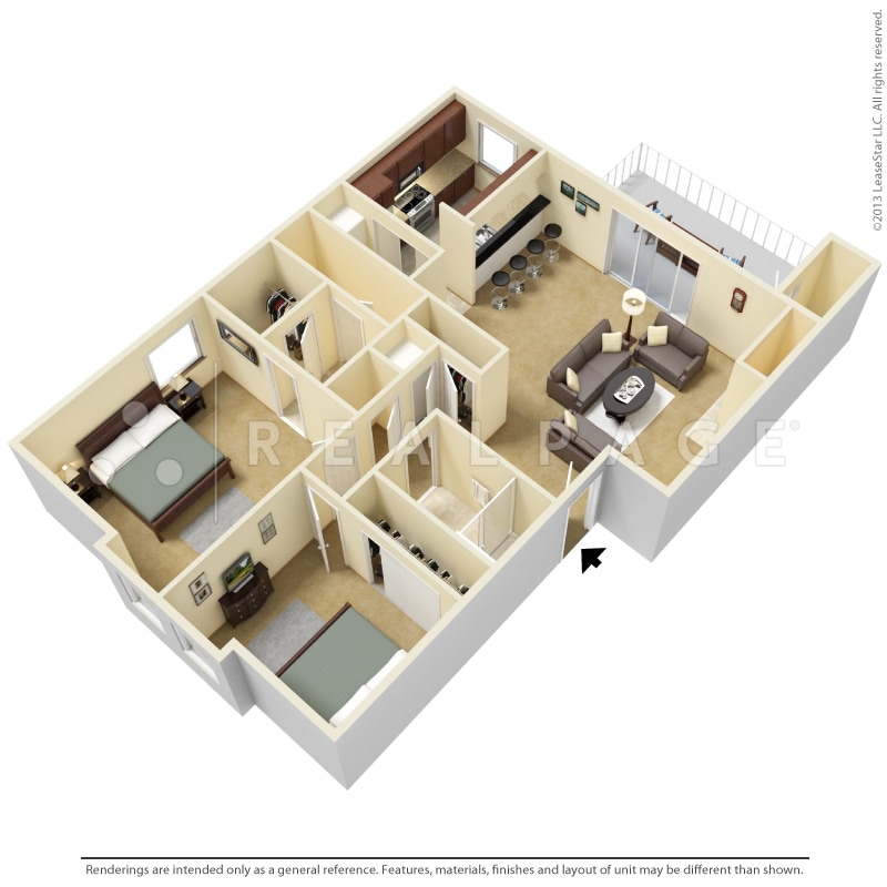 Floor Plan - 2B