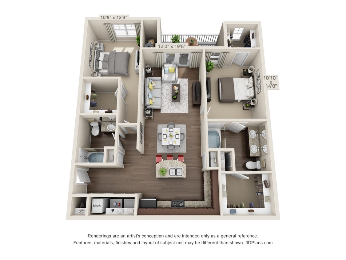 Floor Plan - Cotton Mill