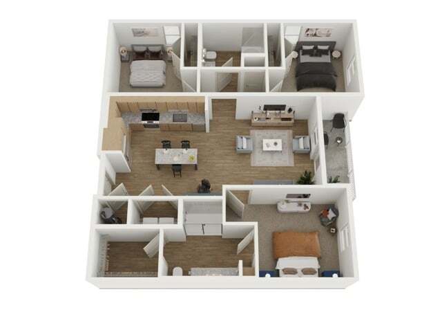 C1-HC Floor Plan - C1-HC