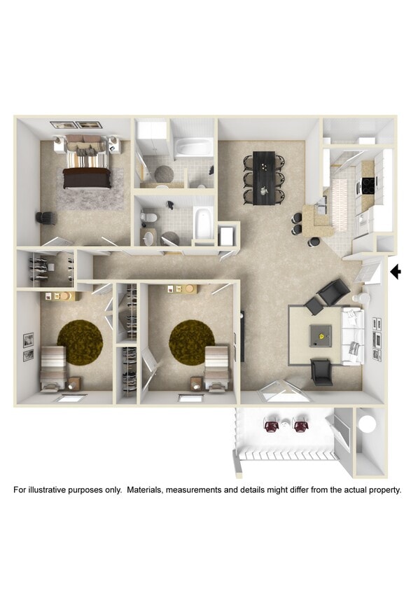 Floor Plan - The Upton