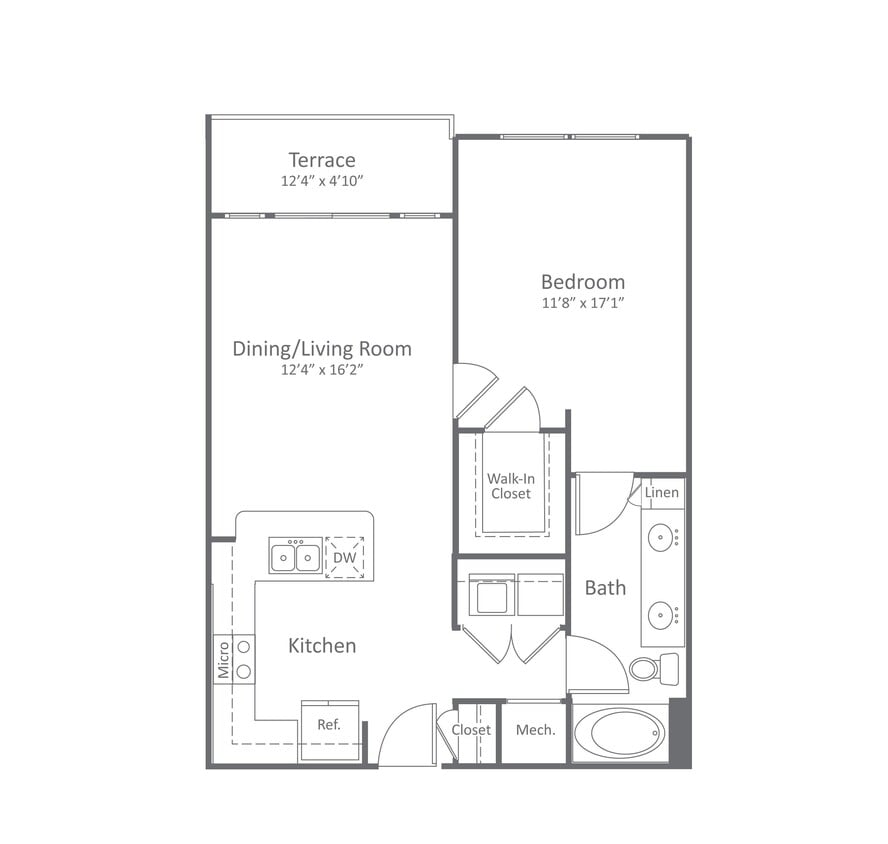 Floor Plan - A2, A2a/b/c