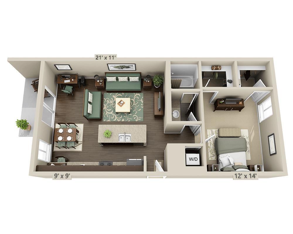 Floor Plan - A1C-R