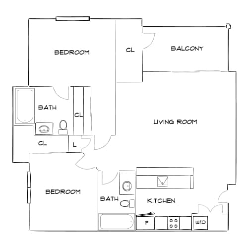 Floor Plan - Design 2B Premier 3