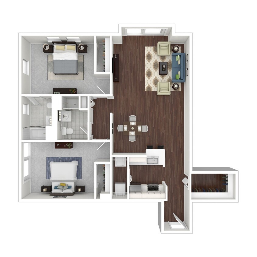 Floor Plan - 2C-R