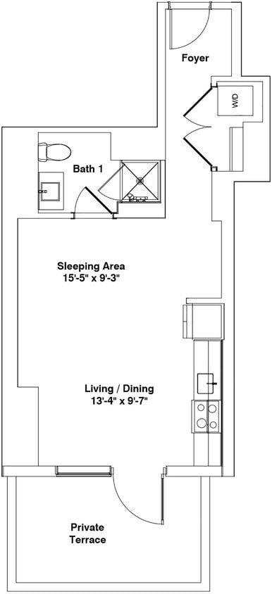 T1 floor plan Coeval - T1