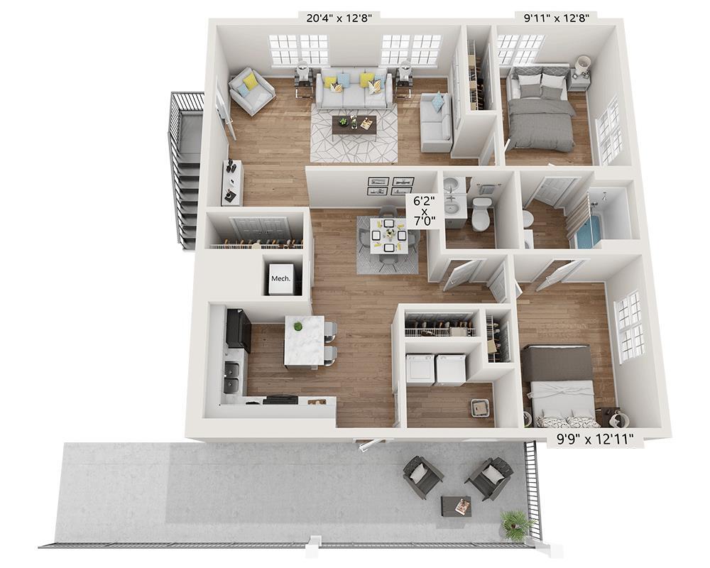 Floor Plan - Plan B1.5