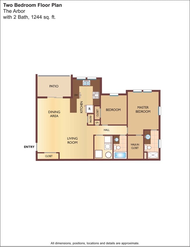 Floor Plan - $1.58/sq.ft. - The Arbor