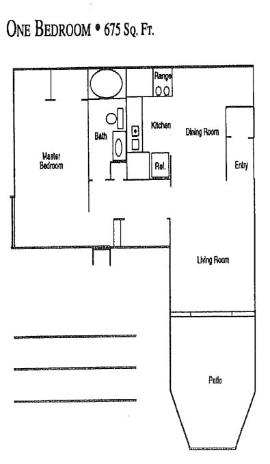 1 BR/1 BA - Aria-A1