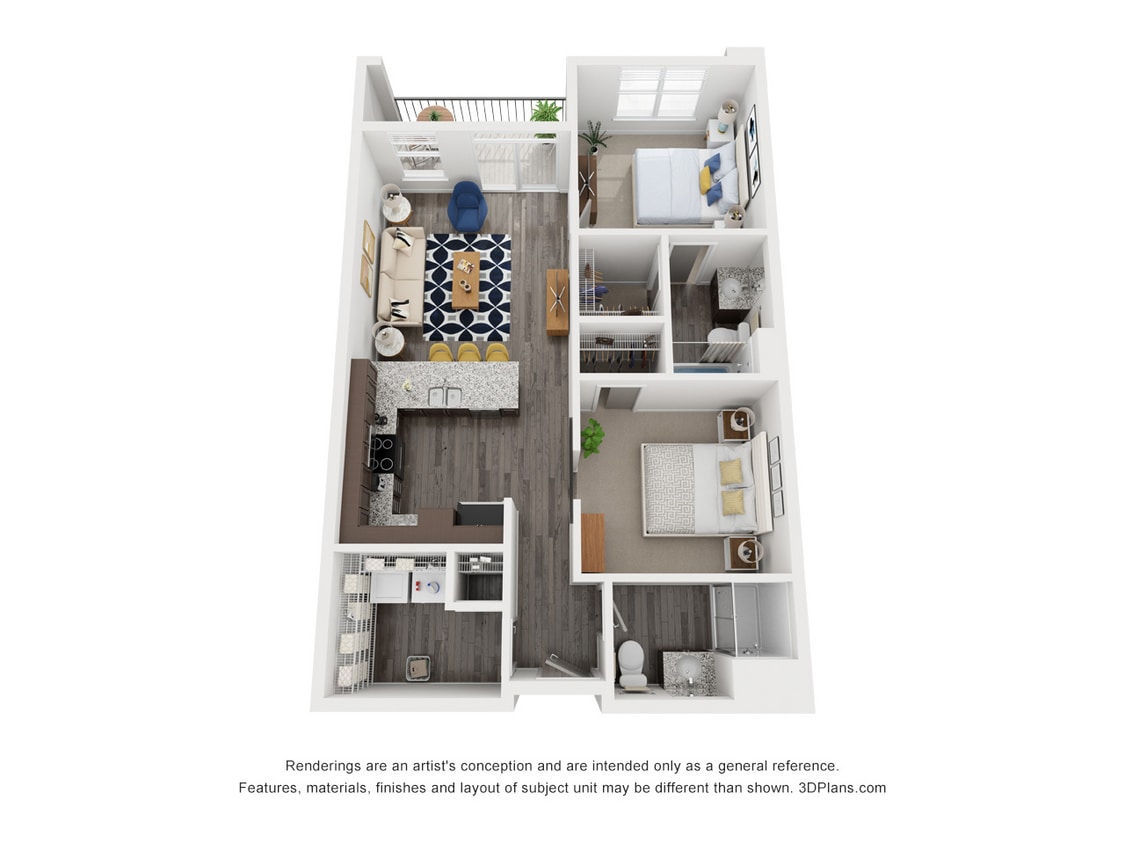 Monon.jpg - 1 bedroom plus den / 2 bathroom