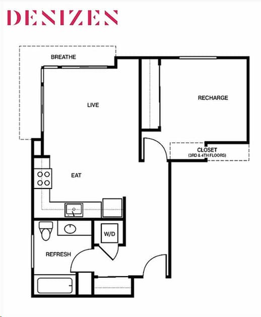 1A - 569 SQFT - 1A