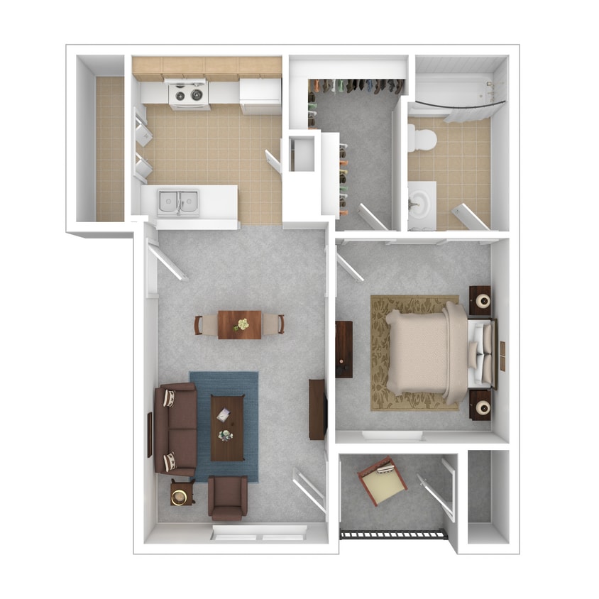 Springfield_902MilwaukeeAve_II-9211991_3DF_1x1-580sf.jpg - 1 Bedroom 1 Bathroom