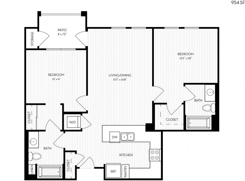 Floor Plan - Revela Floorplan 2-1A-2