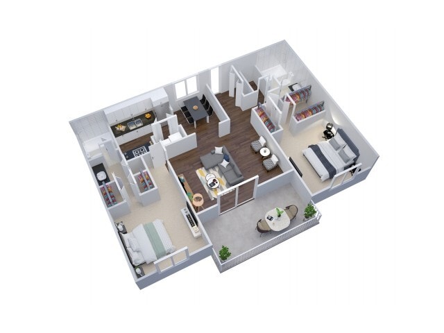 . - 2 Bedroom - Deluxe