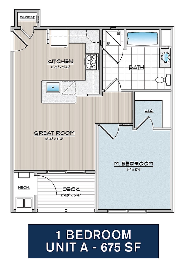 Franklin Square Phase 2, Jr 1 Bedroom With 1 Bathroom - 1 Bedroom 1 Bathroom Jr 2nd & 3rd