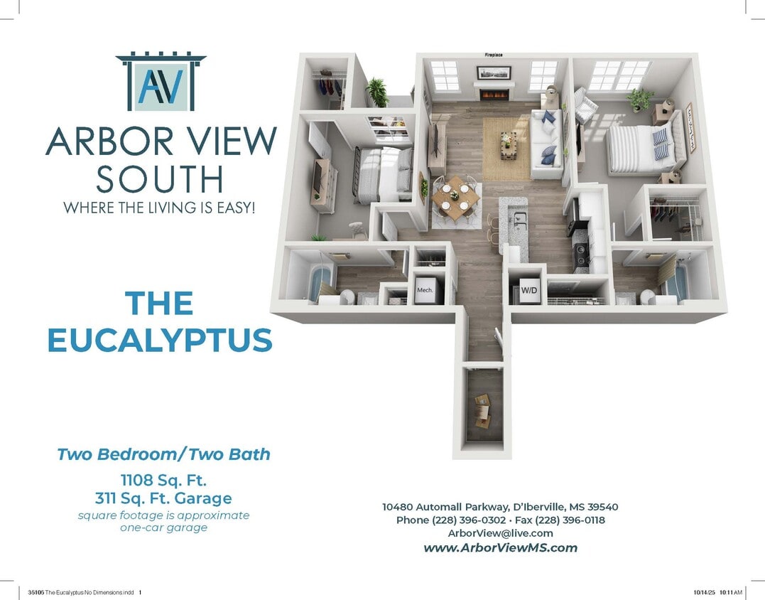 Floor Plan - The Eucalyptus