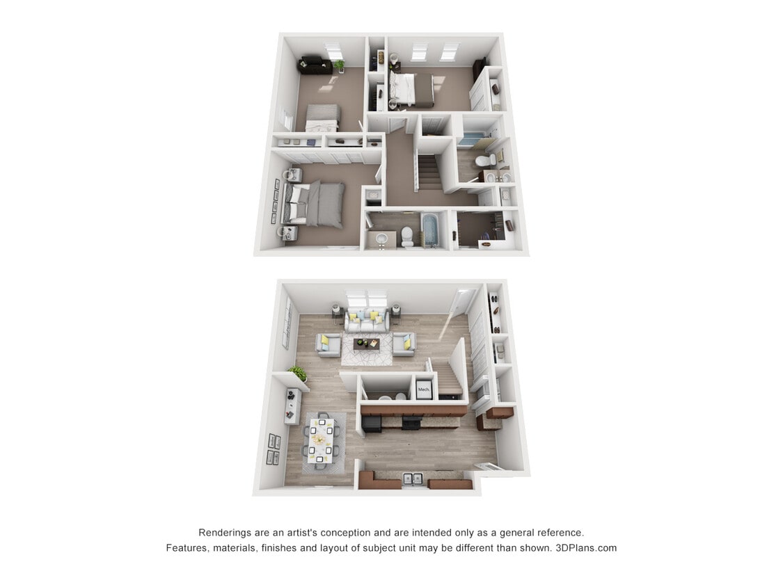 Floor Plan - Prairies 21 - Active Duty