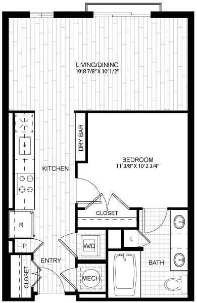 Floor Plan - F.A02B WDU
