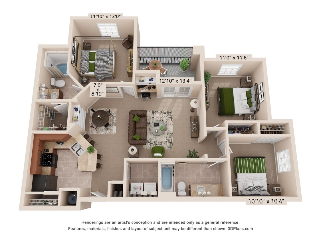 Floor Plan - C1 | The Summer Crest