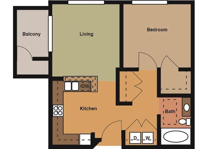 Floor Plan - Hamton Building B