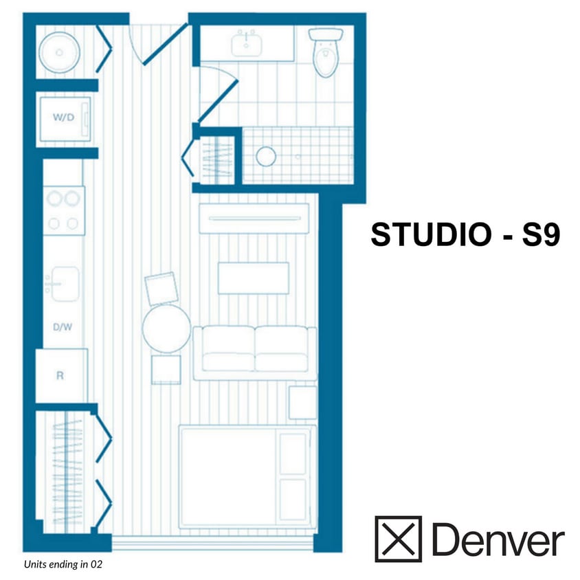 Studio Layout: S9 - Studio - S9 Layout