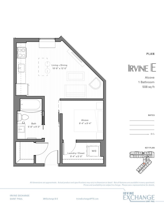 Irvine E floor plan Irvine Exchange - Irvine E