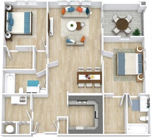 Floor Plan - The Osprey