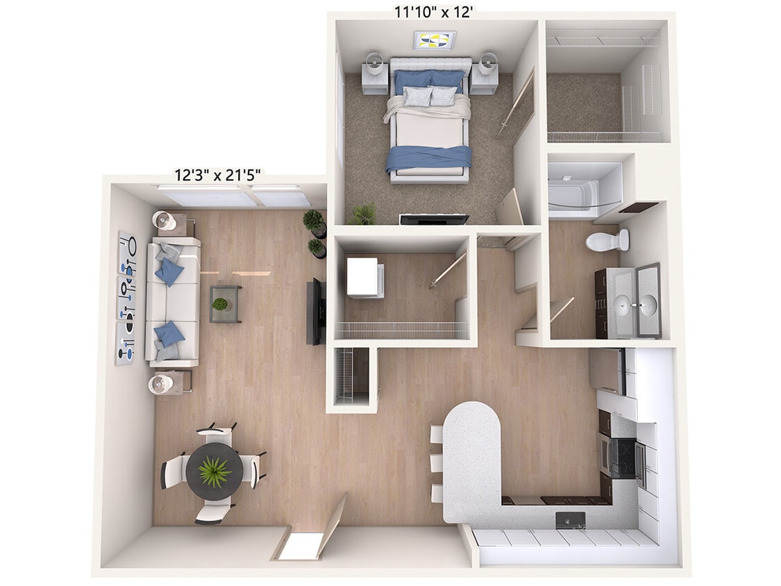 Floor Plan - A9-Two-Hard