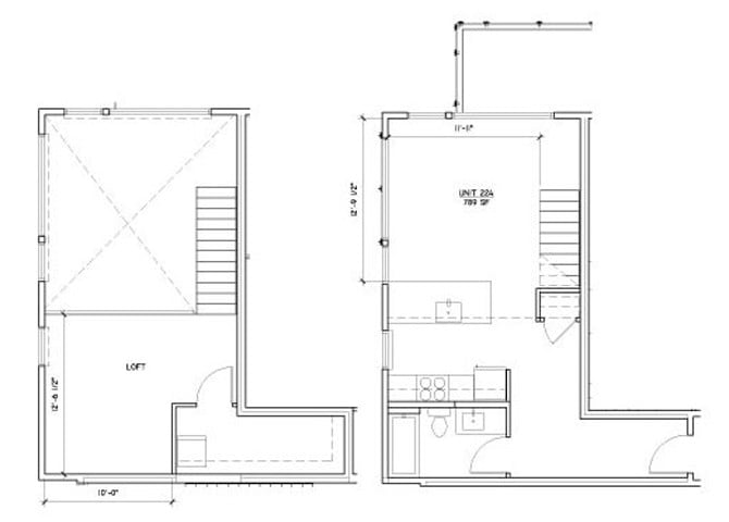 Floor Plan - A7L/A8L Loft