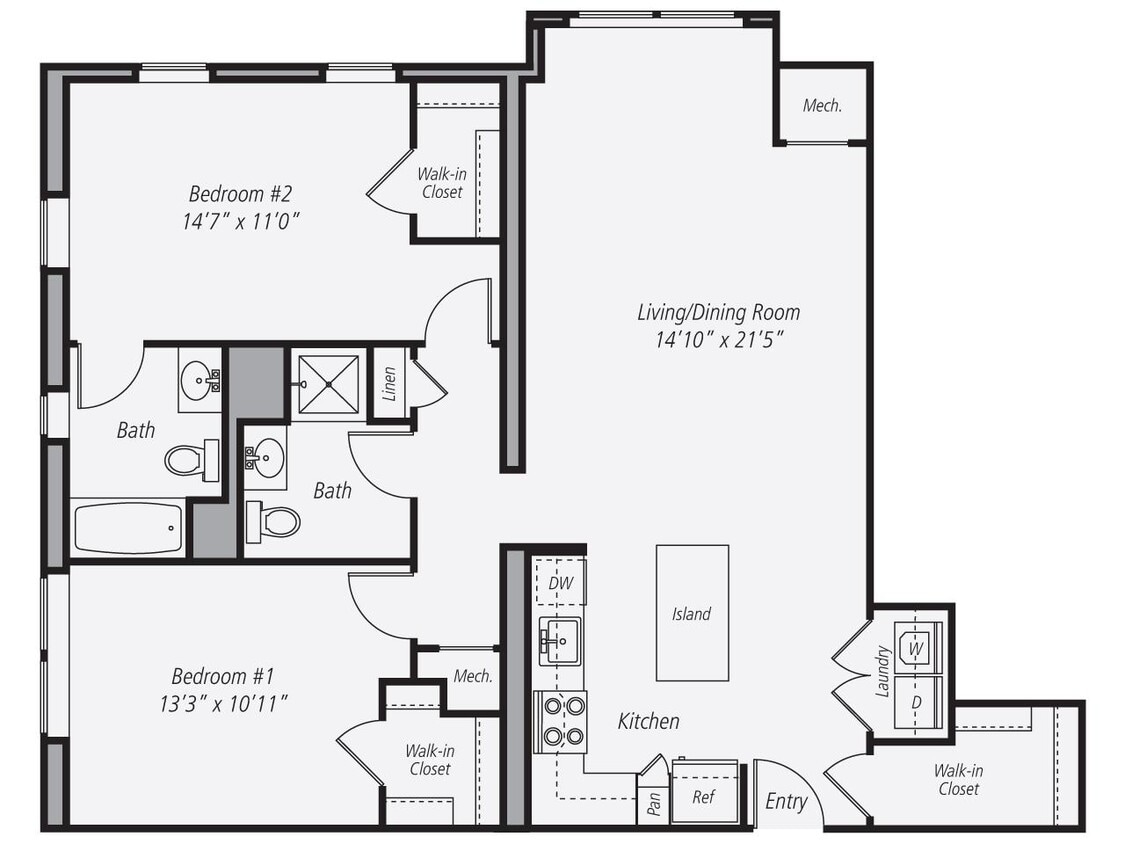 Floor Plan - B5-1161