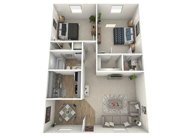 Floor Plan - Seabrook (50% Essential Living)