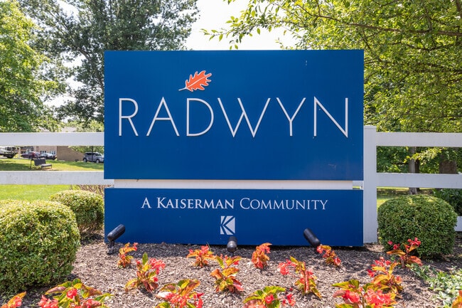 Sign - Radwyn Apartments