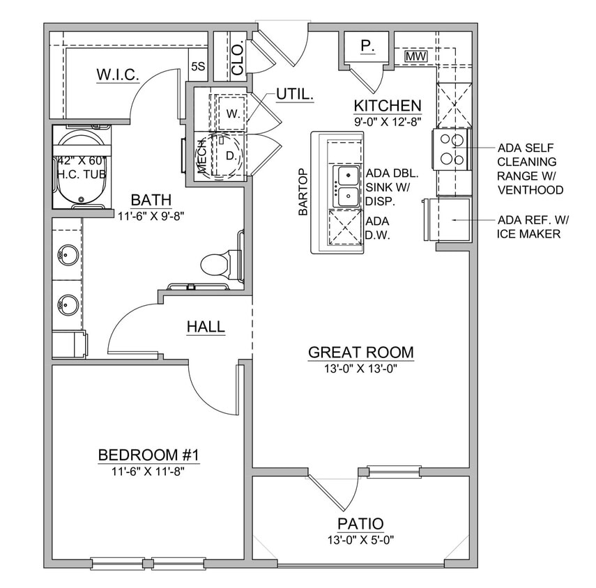 Floor Plan - A2 - HC