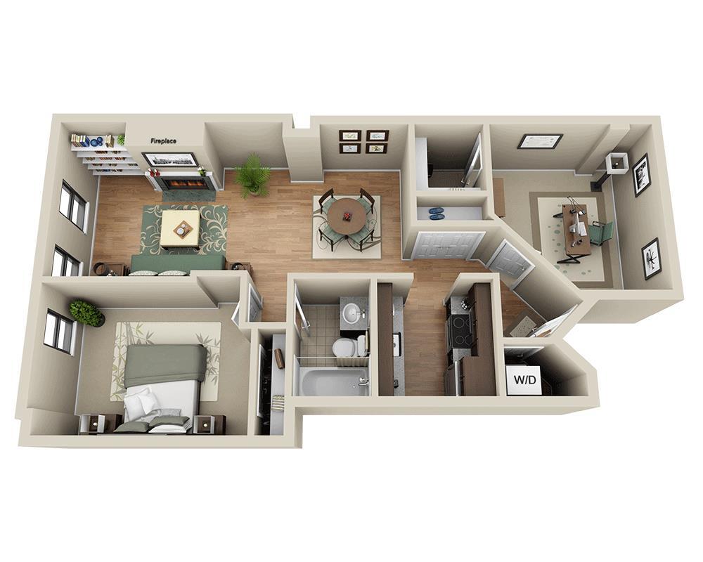 Floor Plan - 56 St. Botolph - A1BD
