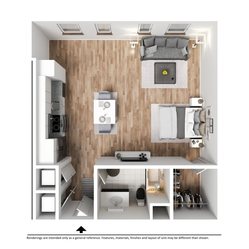 Floor Plan - Longitude - Elevated Loft