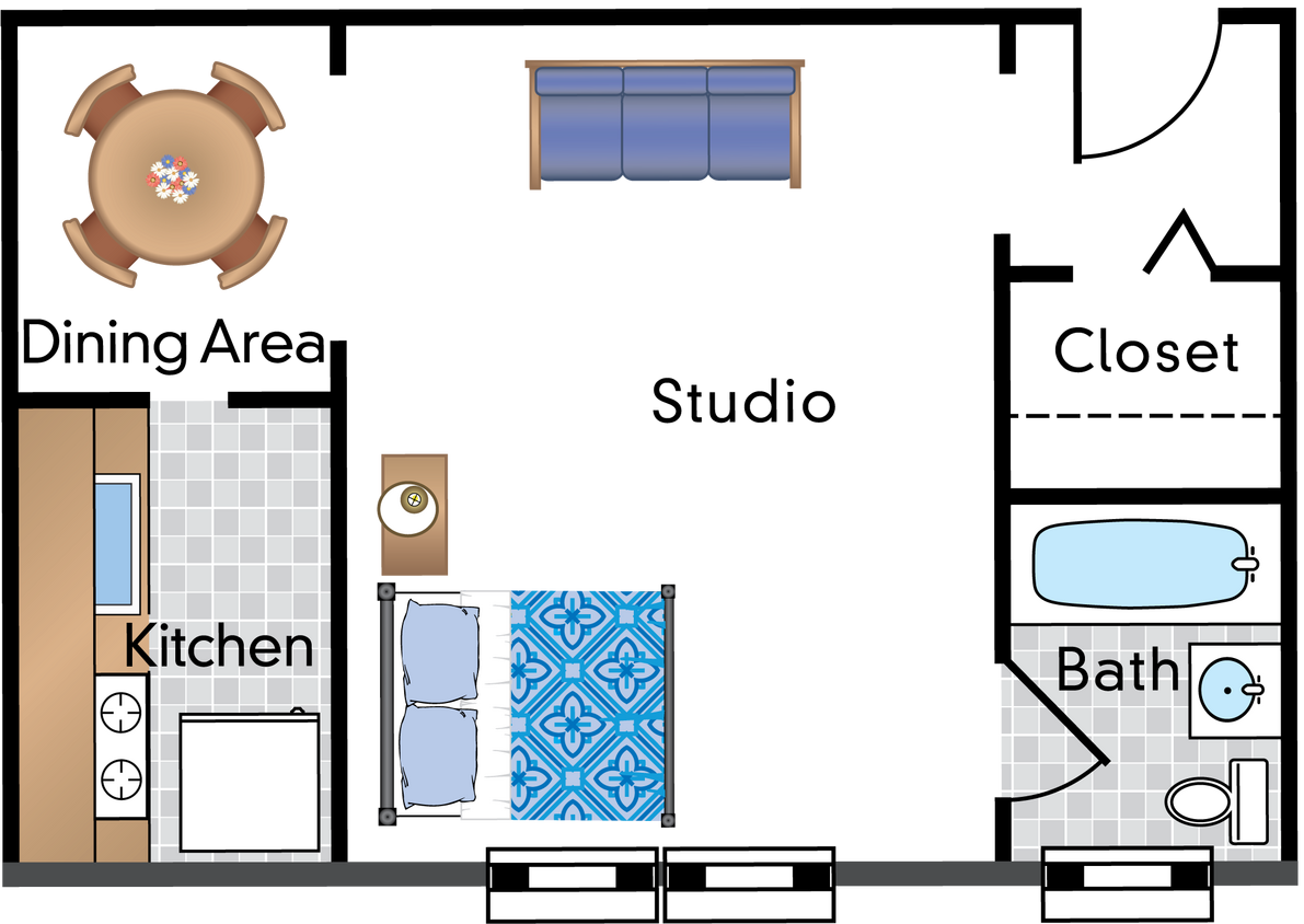 Floor Plan - Studio 05 Tier