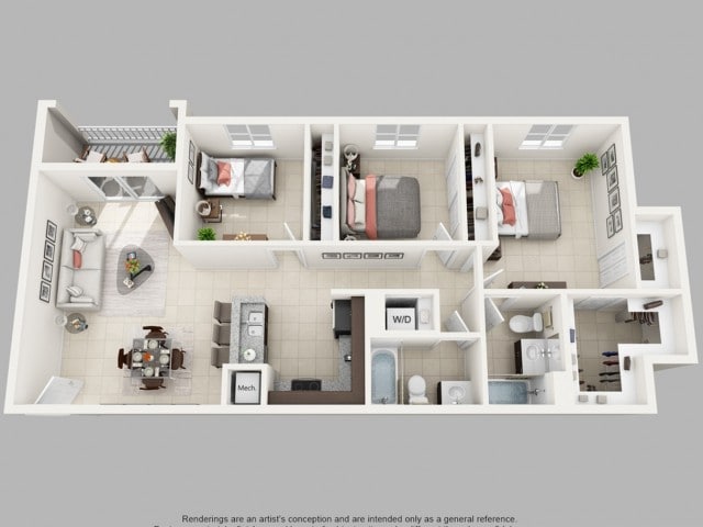 Sereno - 3 Bedroom 2 Bath