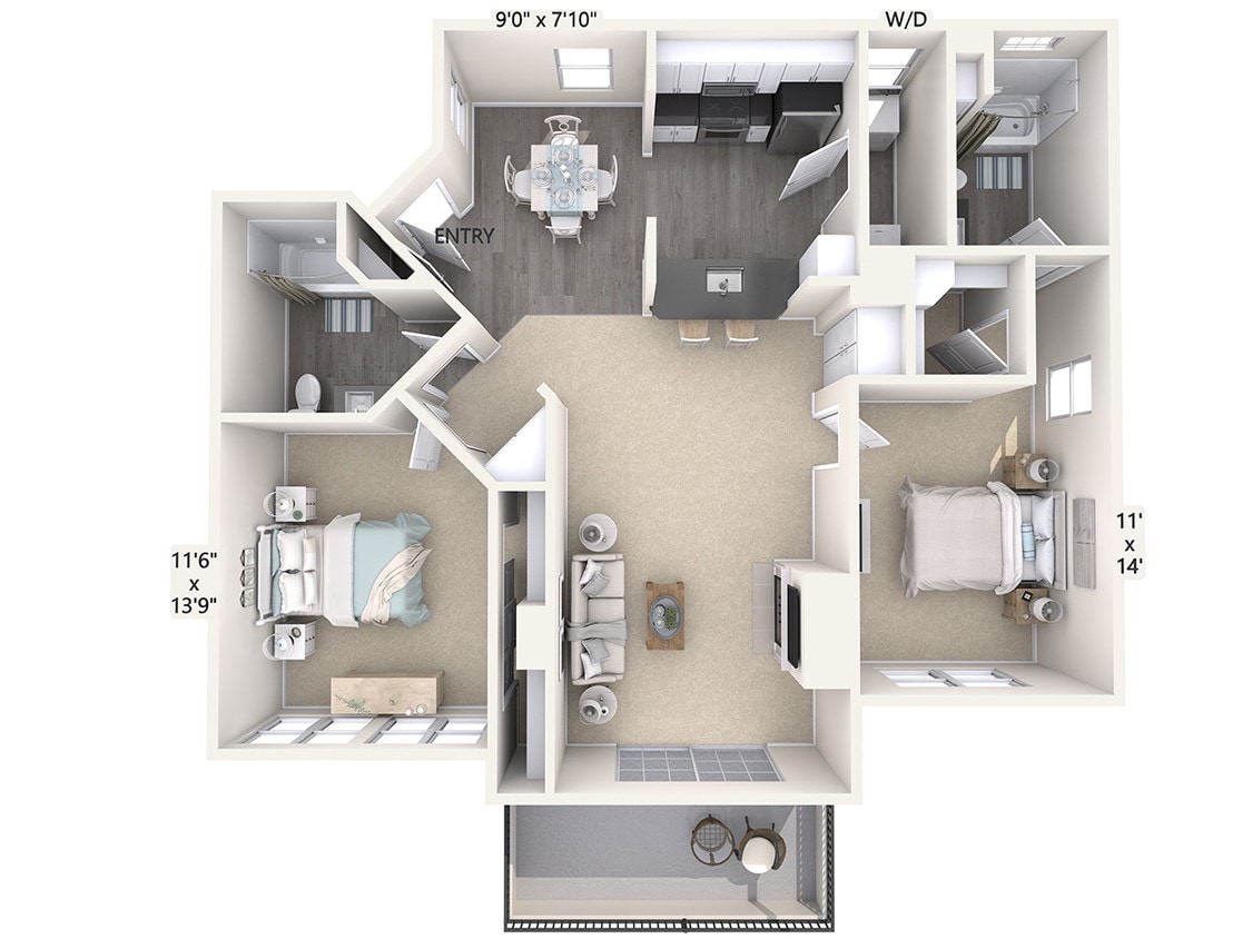 Floor Plan - B1-UF