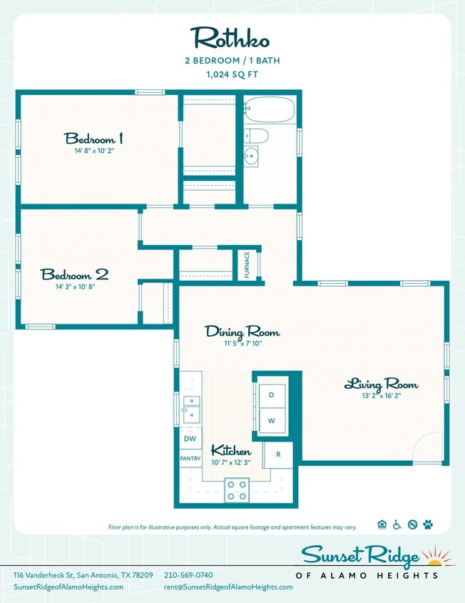Floor Plan - Rothko