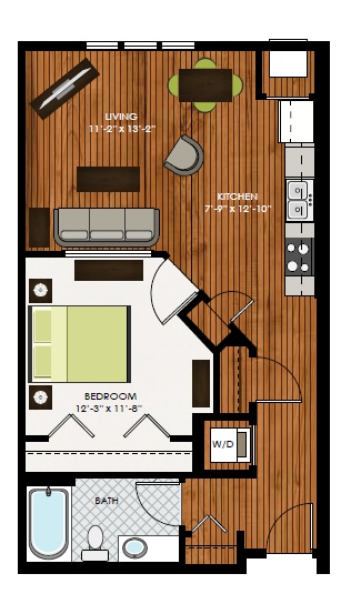 Floor Plan - The Crosby