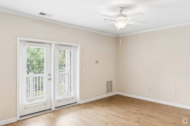 The Pasquotank - 2BR, 2BA - 1,196SF - Living Room - Tanglewood Lake