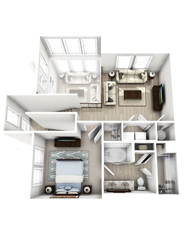 Floor Plan - B4 Teal