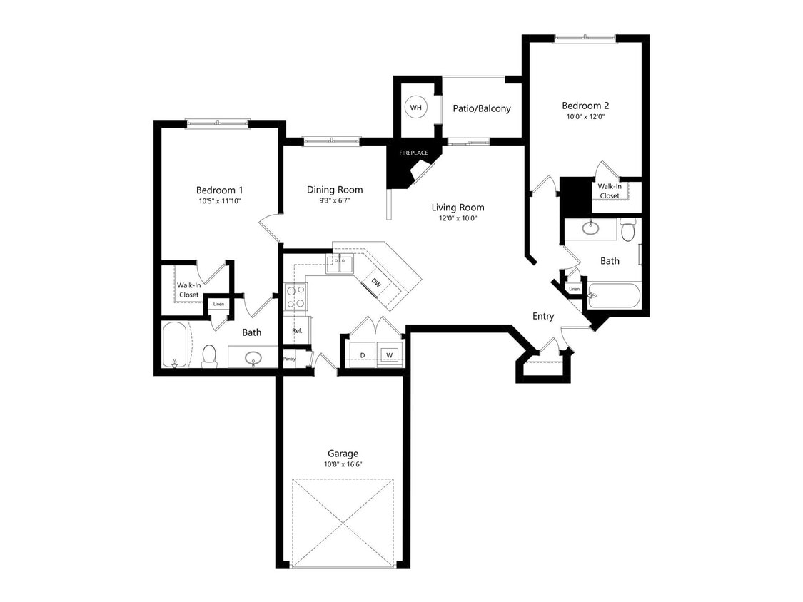 Floor Plan - Harbour Town