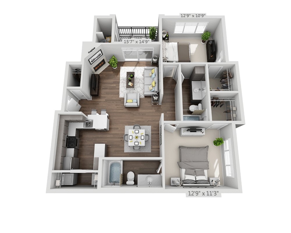 Floor Plan - Plan B2B