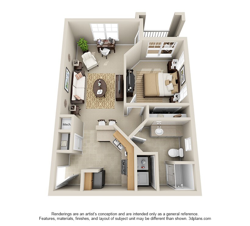 Floor Plan - A1E