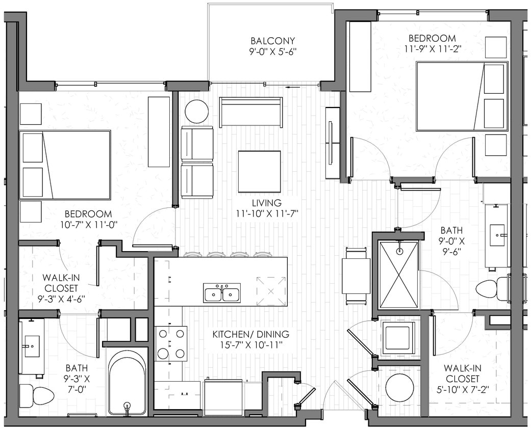 Floor Plan - Kissing Camels