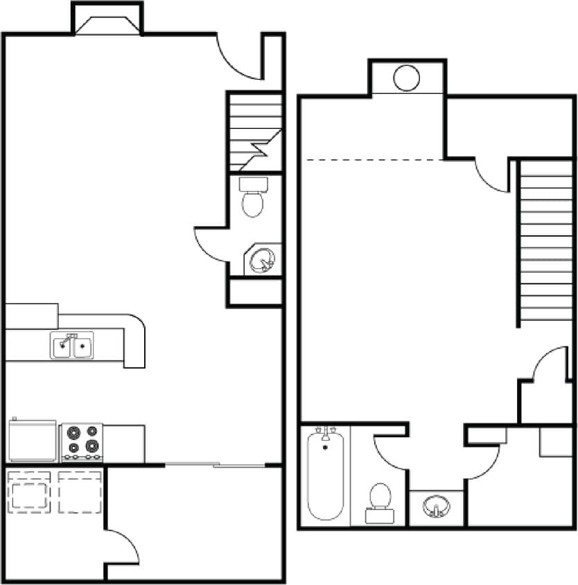 Floor Plan - The Redwood